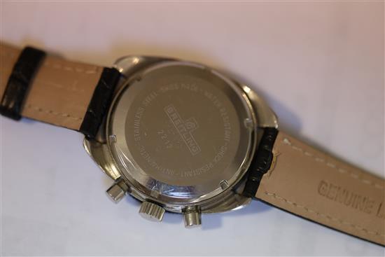 A ladys modern 14ct gold and diamond set Omega quartz dress wrist watch, overall length 18cm.